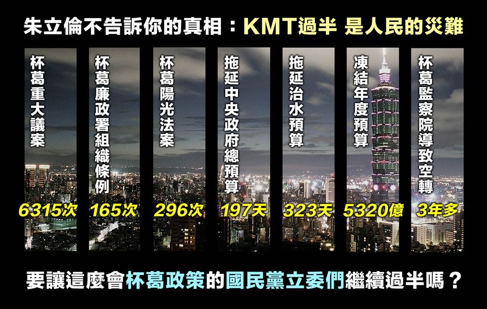 朱立倫跟國民黨不告訴你的真相
