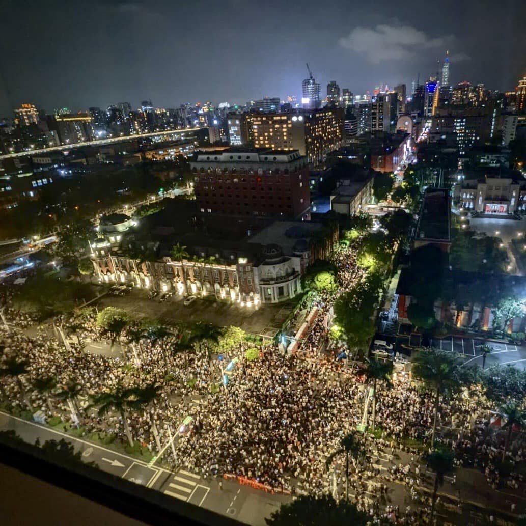 為民主發聲守護台灣