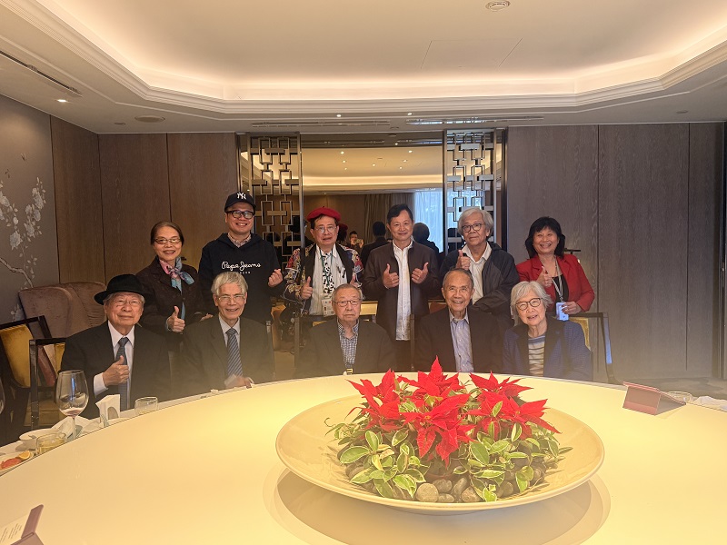 虜世祥出書《純情的台灣人—台美人》聚餐