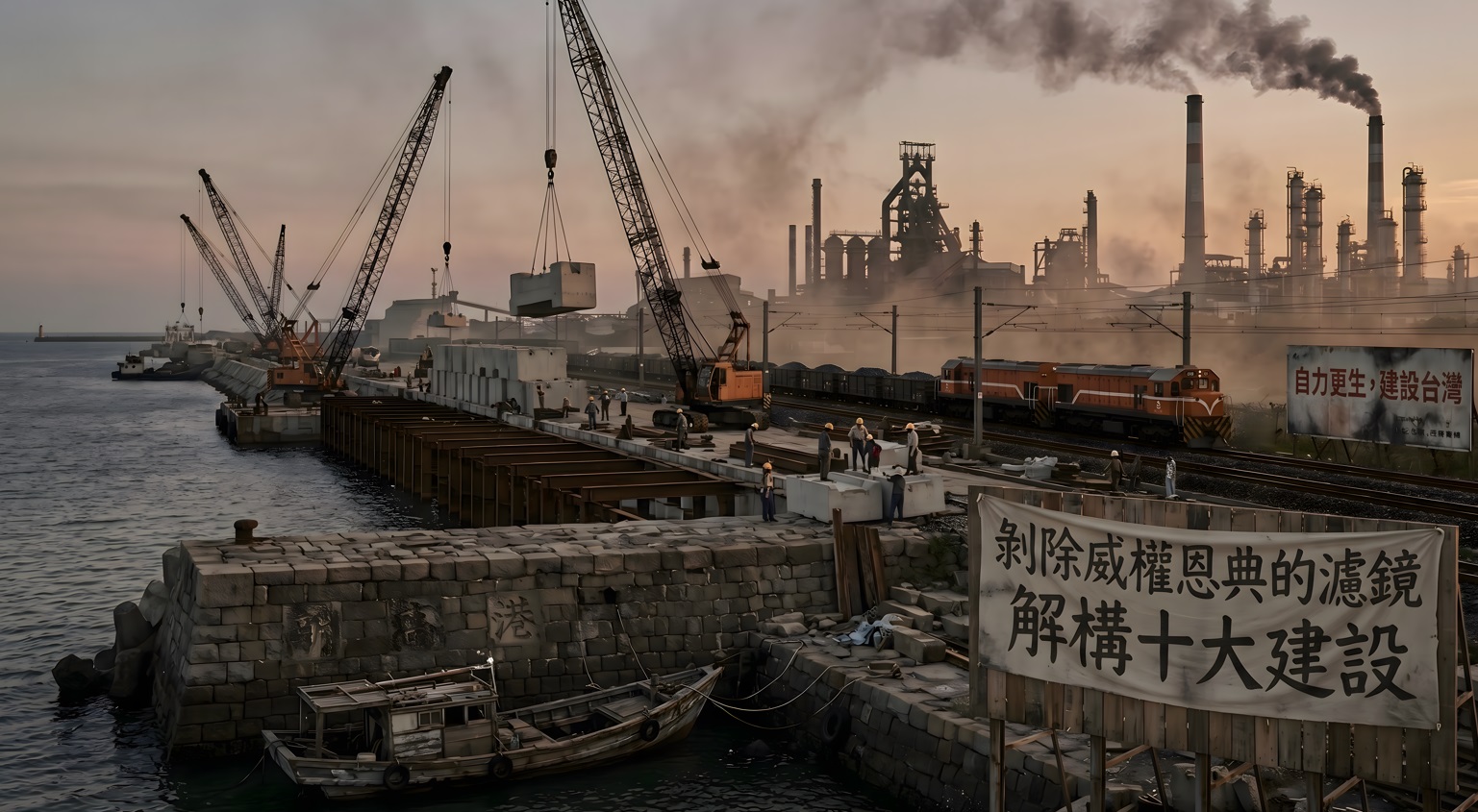 剝除威權恩典的濾鏡：解構十大建設的歷史延續與掠奪真相